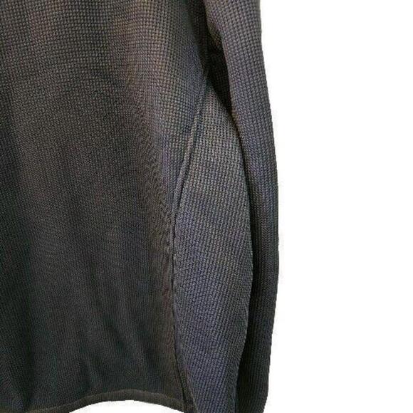 Gerry Mens XXL Navy Blue Full Zip Mock Neck Kangaroo Pockets Sweater - Picture 6 of 8